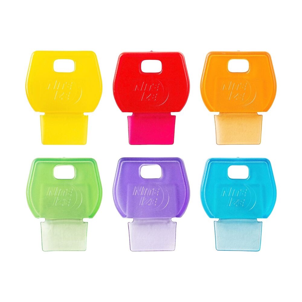 3922 IdentiKey Covers Color Coded ID Key Labels Key Identifier Caps - Picture 2 of 7